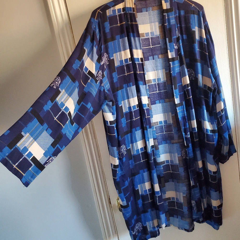 The Elephant Pants Patchwork Pattern W/ Elephants… - image 4